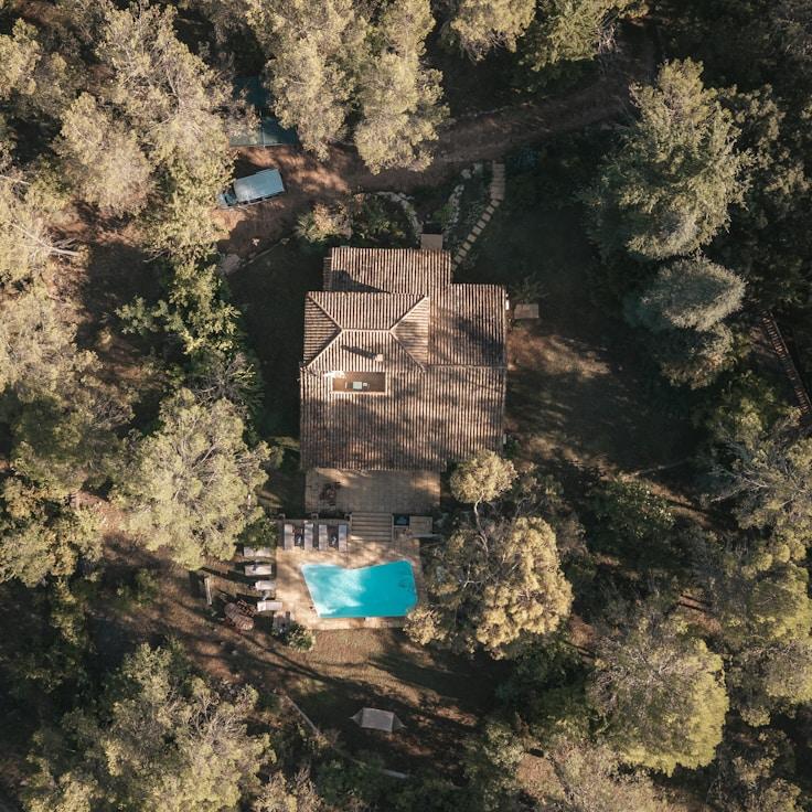 Entertainment zone at night in France